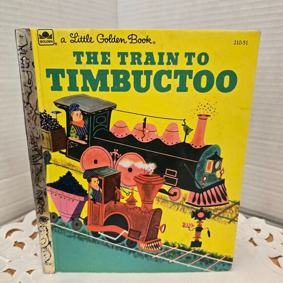 vintage Little golden book The Train to Timbuctoo - Picture 1 of 1